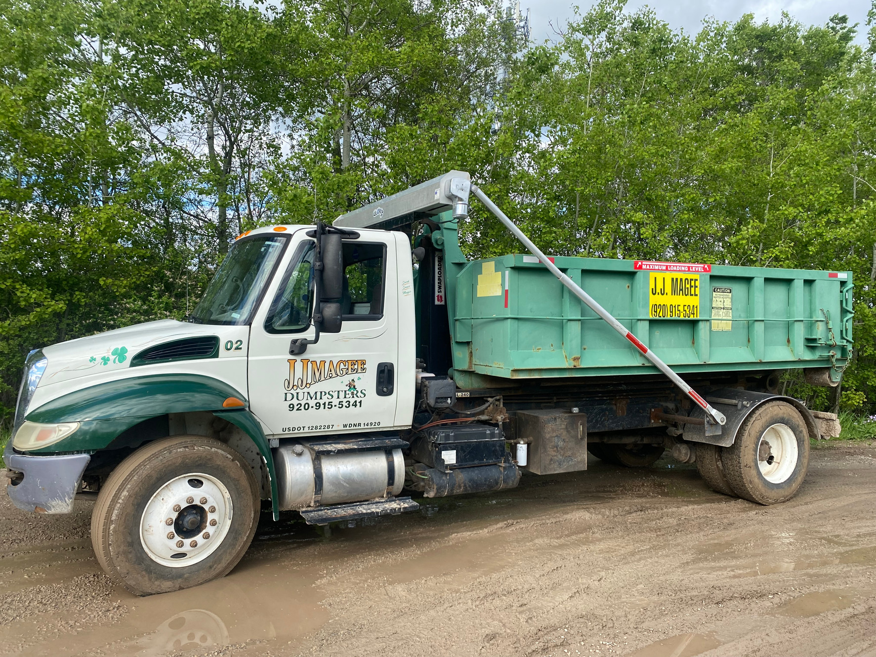 J.J. MAGEE Dumpsters dumpster rental