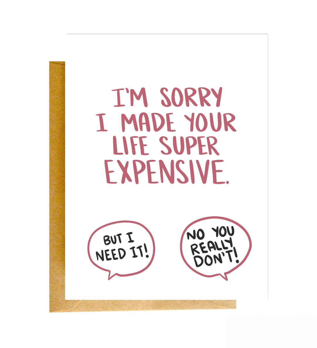 Expensive Card by Knotty Cards Local Love CHS