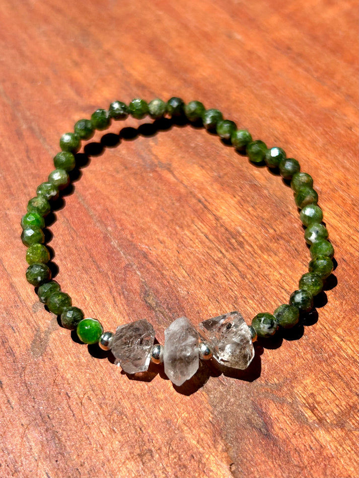 Thumbnail: Herkimer Diamond Bracelets by Pixie Gem Shop