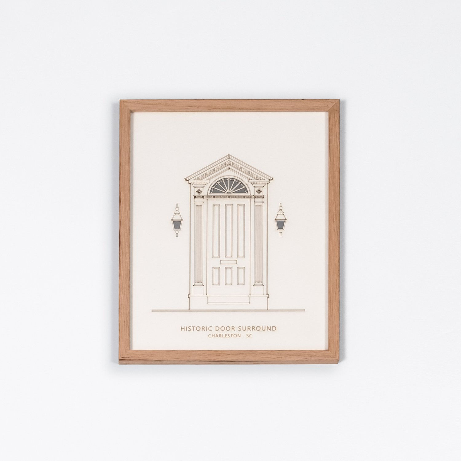 Charleston Door by Score and Burn