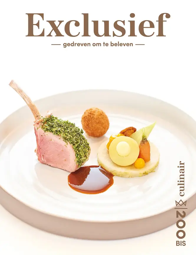 Coverbeeld voor het magazine Exclusief culinair