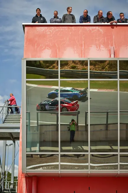 Selfie op het circuit van Zolder