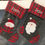 Thumbnail: Grey/Red Tartan Santa Stocking