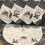 Thumbnail: Luxury Christmas Tree Skirt - Silver