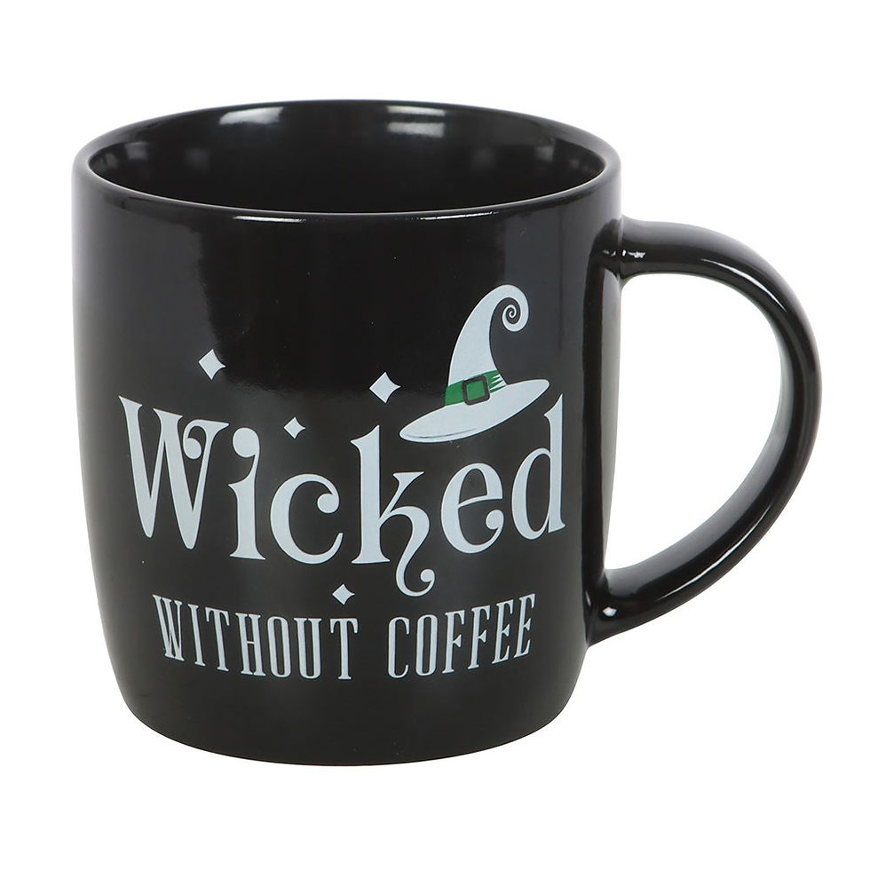 Thumbnail: Wicked Without Coffee Ceramic Mug