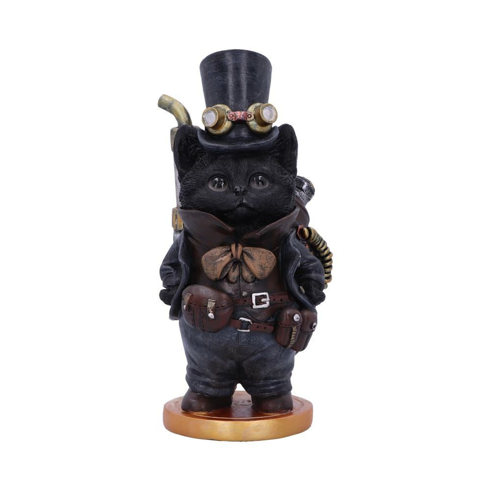 Steamsmith's Steampunk Cat Ornament - 19.5cm