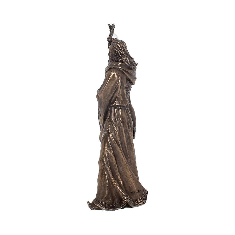 Thumbnail: Wizard Merlin Arthurian Magic Sorcerer Ornament - 28cm