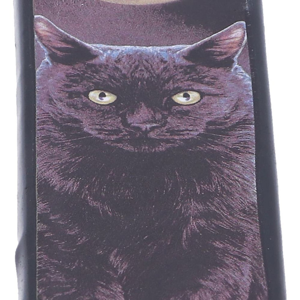 Thumbnail: His Master's Voice Cat Incense Burner - 24.5cm - Lisa Parker