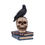 Thumbnail: Raven's Spell Raven and Skull Ornament - 10.3cm