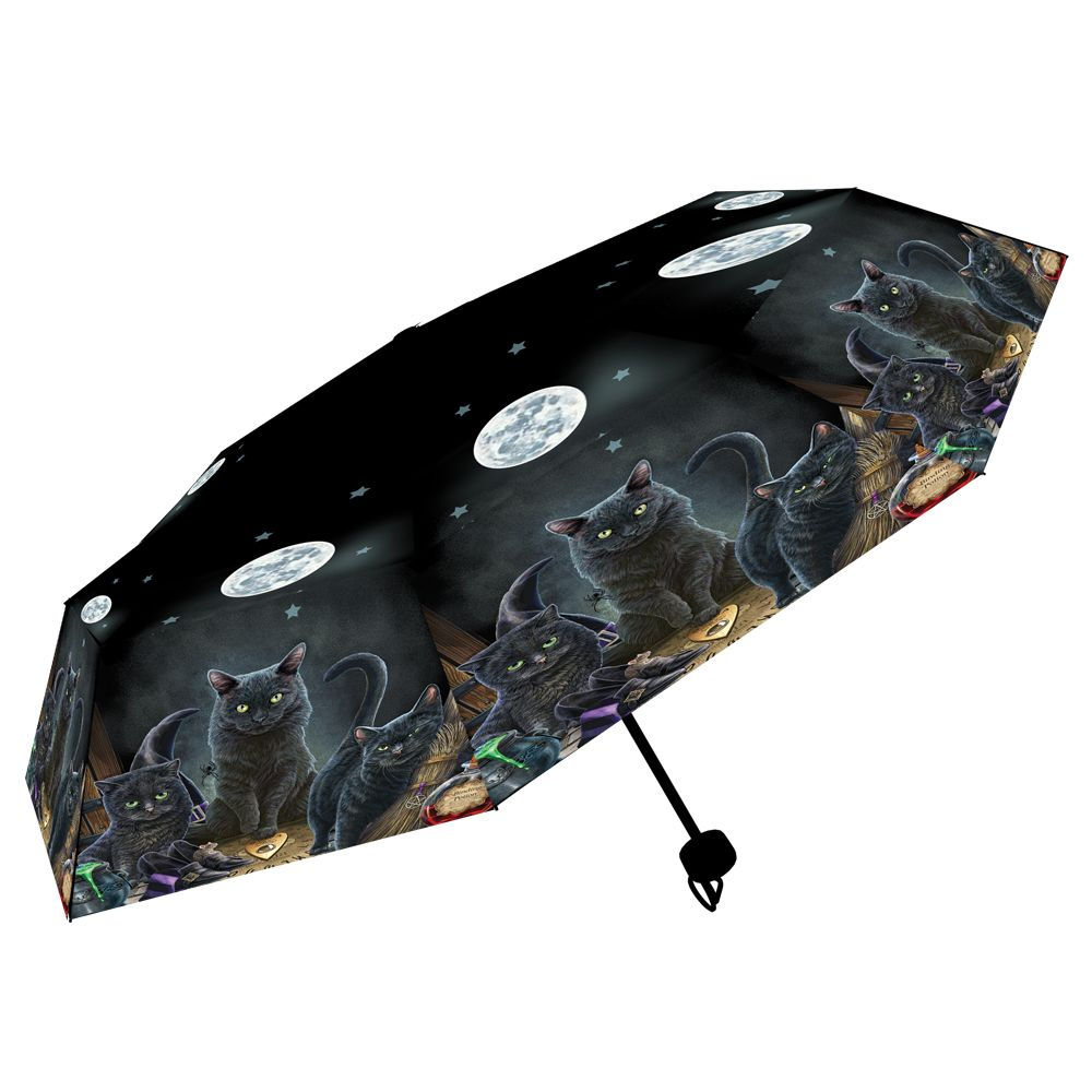 Familiars Black Cat Umbrella - Lisa Parker