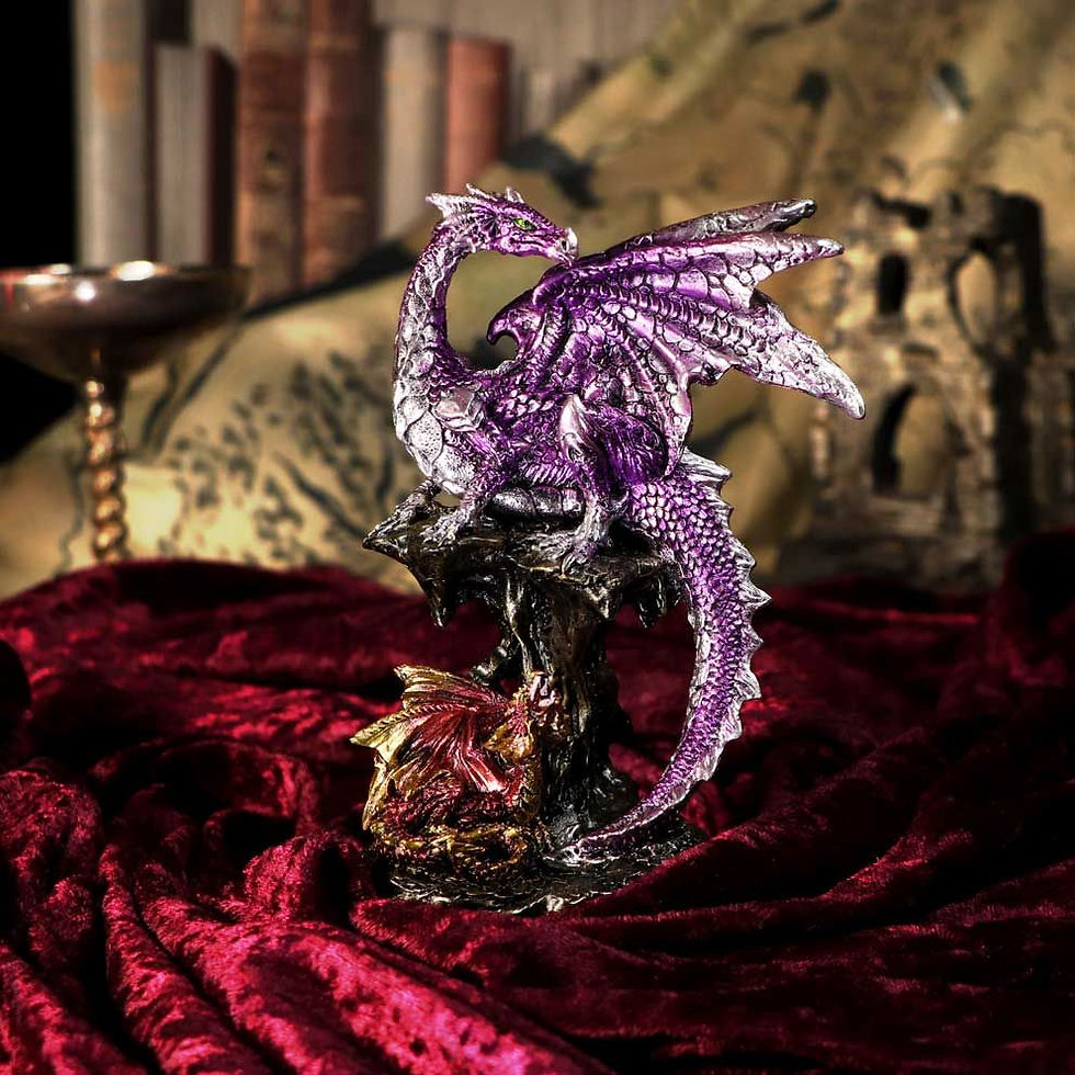 Thumbnail: Hatchling Protection Dragon Ornament - 15.2cm