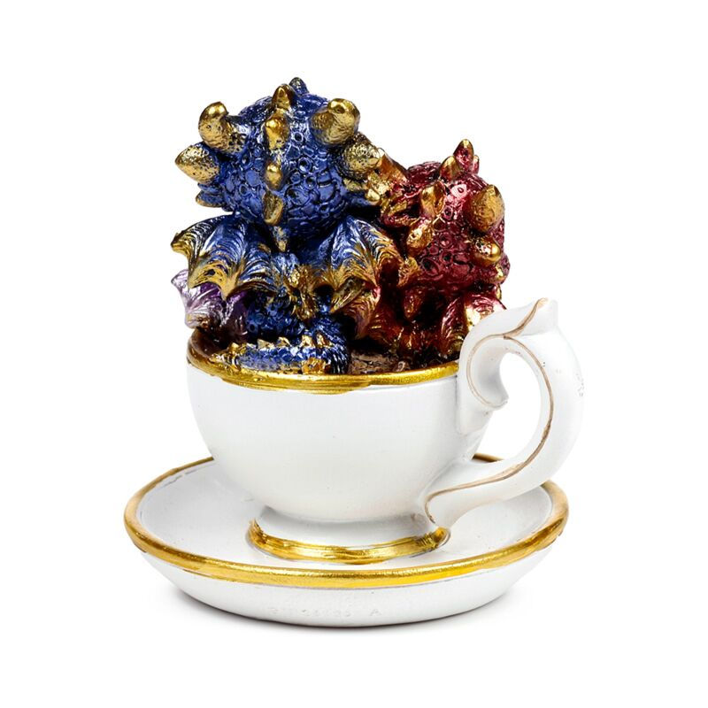 Thumbnail: Elements Baby Dragon Teacup Ornament - 10cm
