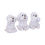 Thumbnail: Three Wise Westie Ornaments - 8cm