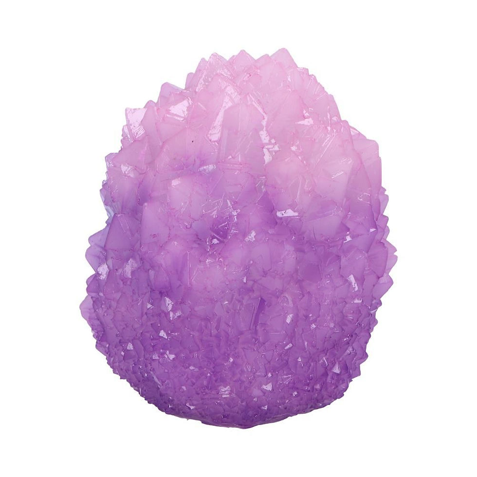 Thumbnail: Geode Nest (Green) Dragon Illuminating Ornament - 12.5cm