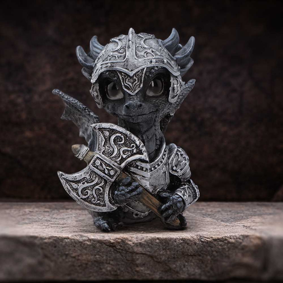 Thumbnail: Sir Axewing Dragon Ornament - 9.6cm