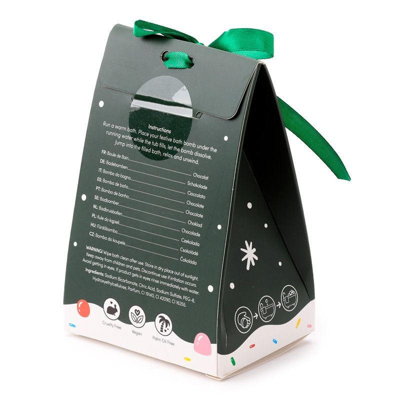 Thumbnail: Christmas Gingerbread Lane Bath Bomb in Gift Box