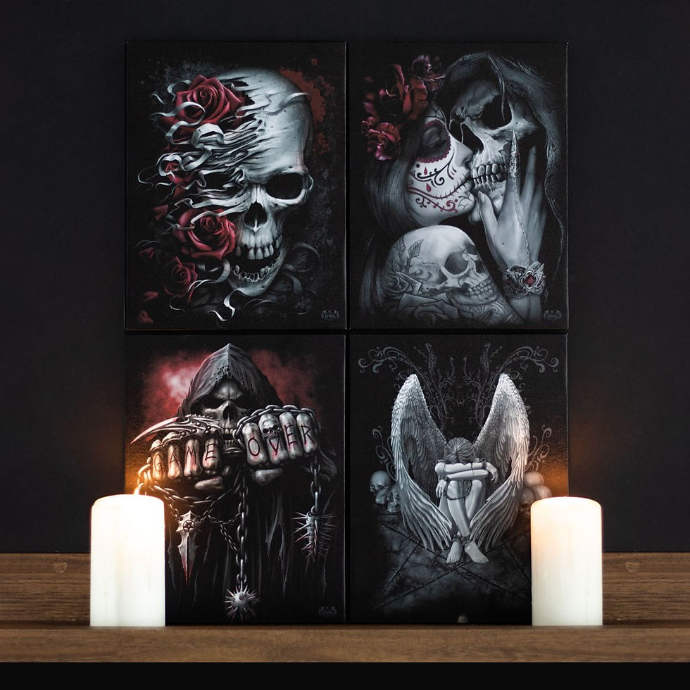 Thumbnail: Game Over Reaper Canvas - Spiral Direct