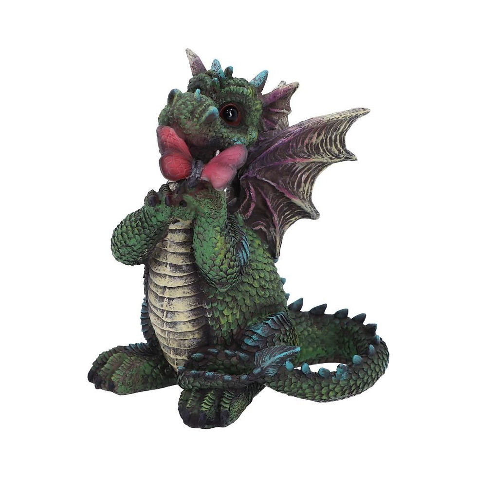 Thumbnail: Butterfly Buddy Dragon Ornament - 17.5cm