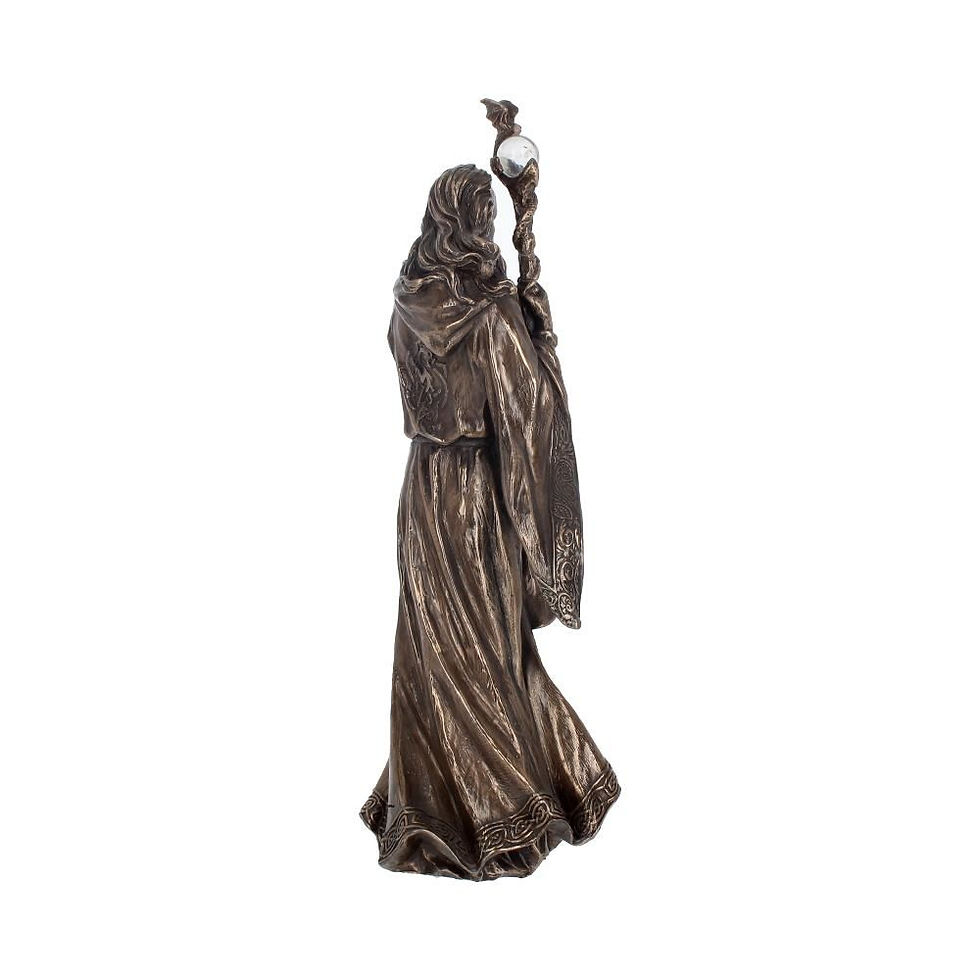 Thumbnail: Wizard Merlin Arthurian Magic Sorcerer Ornament - 28cm