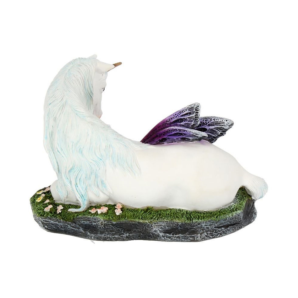 Thumbnail: Euone Fairy and Unicorn Ornament - 16cm