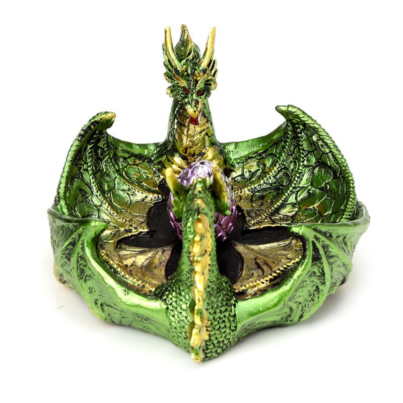 Thumbnail: Dark Legends Earth Dragon Egg Ashcatcher Incense Burner