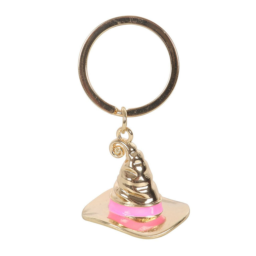 Thumbnail: Good Witch Alloy Witch Hat Keyring