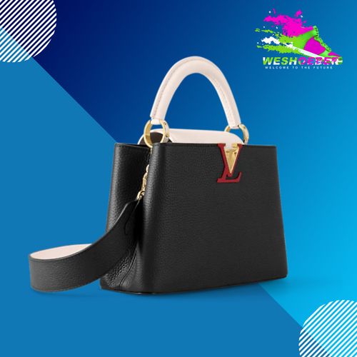 Louis Vuitton Black Handbag LV Ladies Handbag We Shober