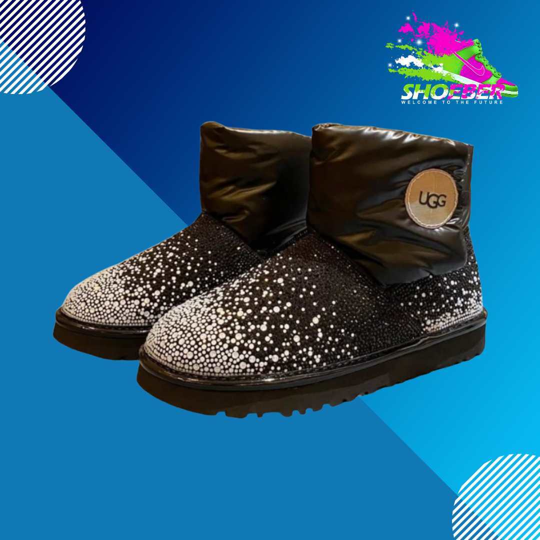 Brown Glitter Sequin Ugg Boots for Women | UGG Boots | We Shoeber