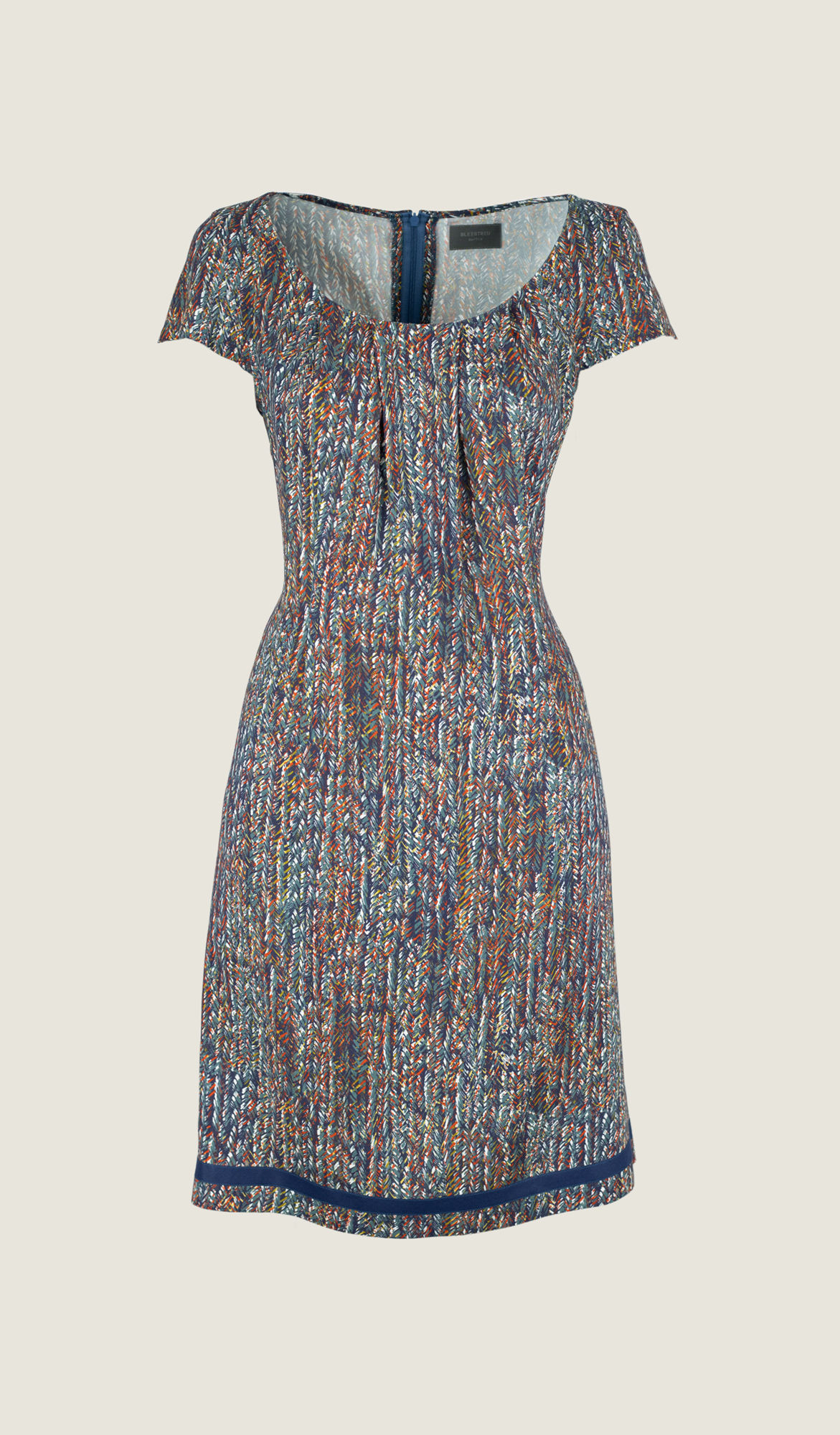 Faltenkleid Feather Stripes