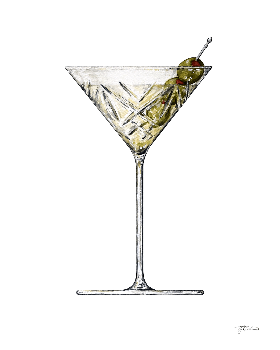 Thumbnail: Dirty Martini Art Print
