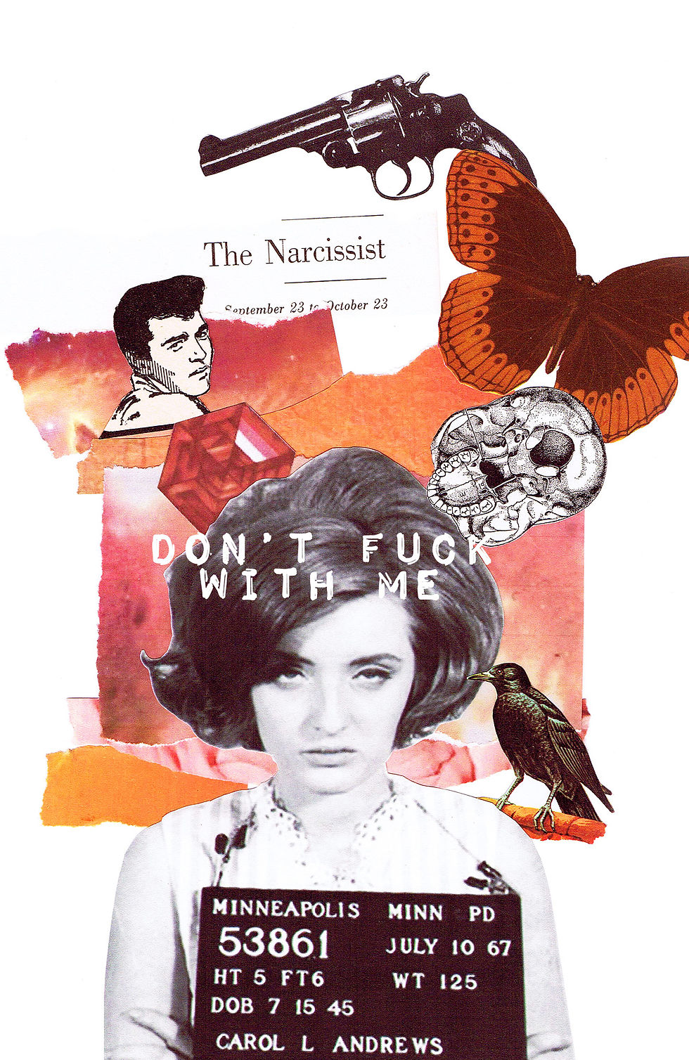 Badass Bitch #1 - A4 Print