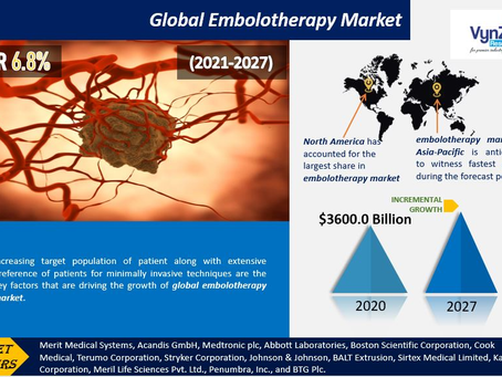 Embolotherapy Market Forecast to 2023: Key Drivers, Restraints, and Opportunities.