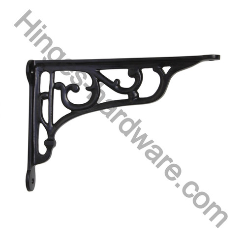 Vineyard Bracket Iron Rustic Shelf Bracket (5.9 Inch) HINGES & HARDWARE