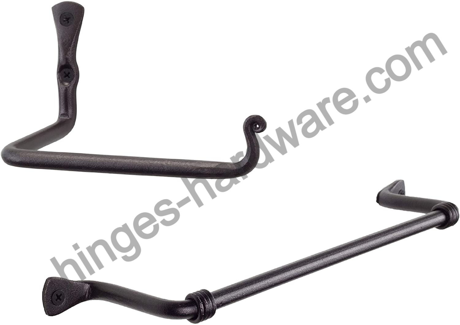 Iron Bathroom Accessories Set, Hand Towel Bar and Toilet Paper Holder