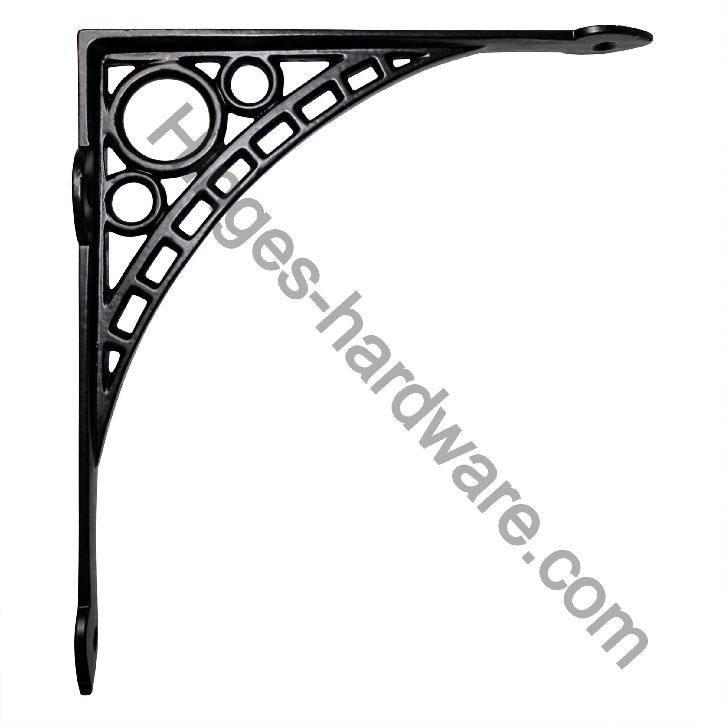 Art Deco Bracket Iron Industrial Shelf Bracket | 2 Sizes