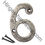 Thumbnail: Number Iron Rustic Country House Number - Antique Nickel Finish - 3 Inch