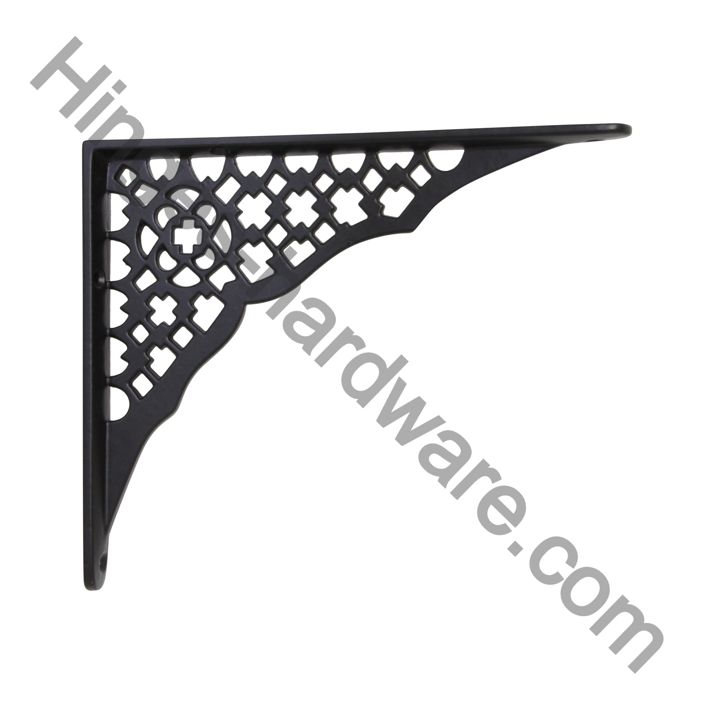 Lattice Bracket Iron Farmhouse Shelf Bracket (7.2 Inch)
