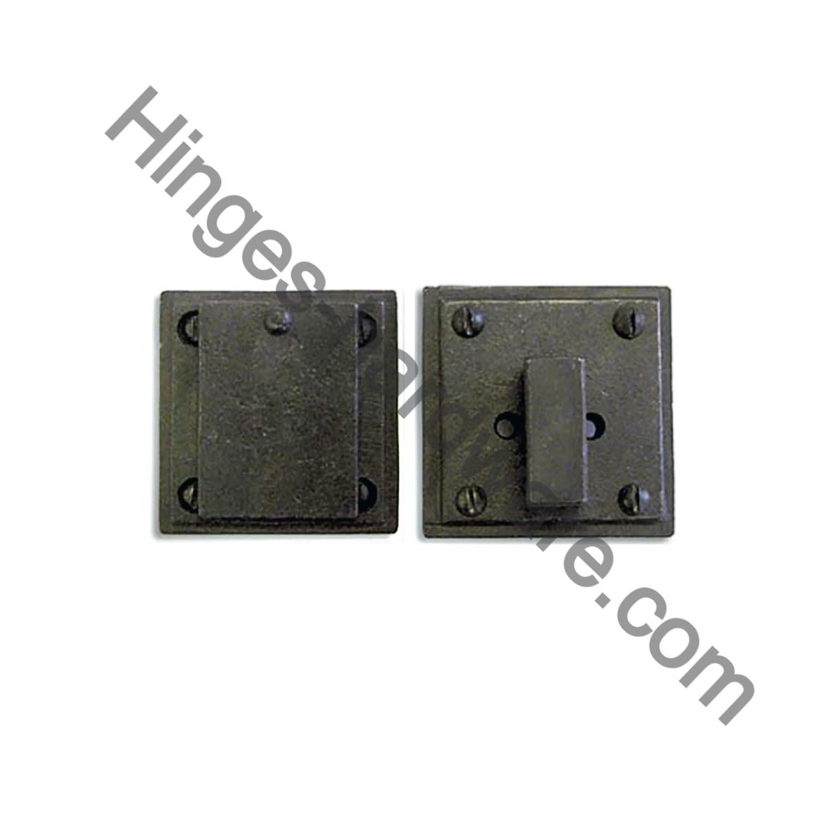 Hand Forged Iron Step Deadbolt Entry