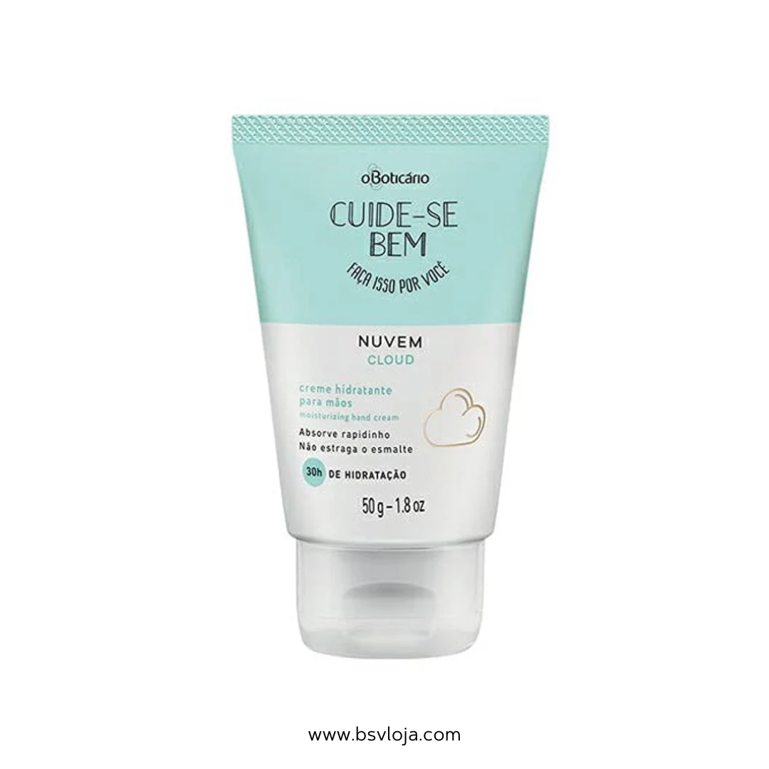 O Boticario Cuide-se Bem Creme Para Maos Nuvem 50g venc: 08/2026