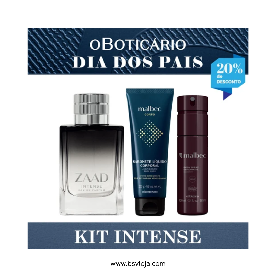 DIA DOS PAIS KIT INTENSE