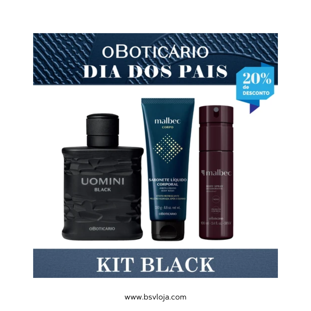 DIA DOS PAIS KIT BLACK