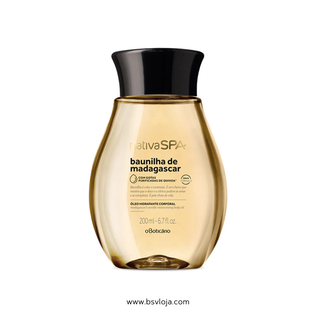 O Boticario Nativa SPA Oleo Baunilha de Madagascar 200ml