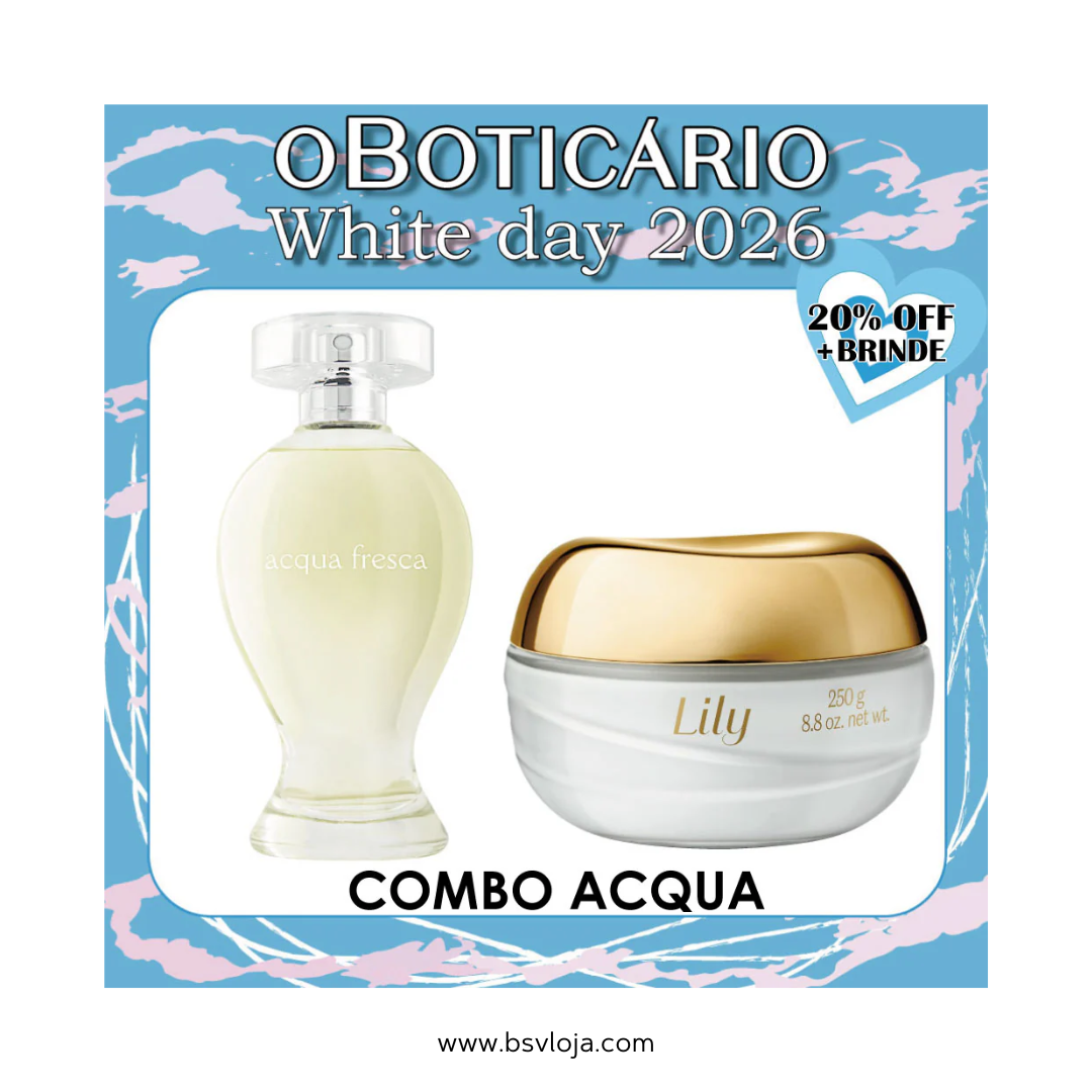 WHITE DAY COMBO ACQUA