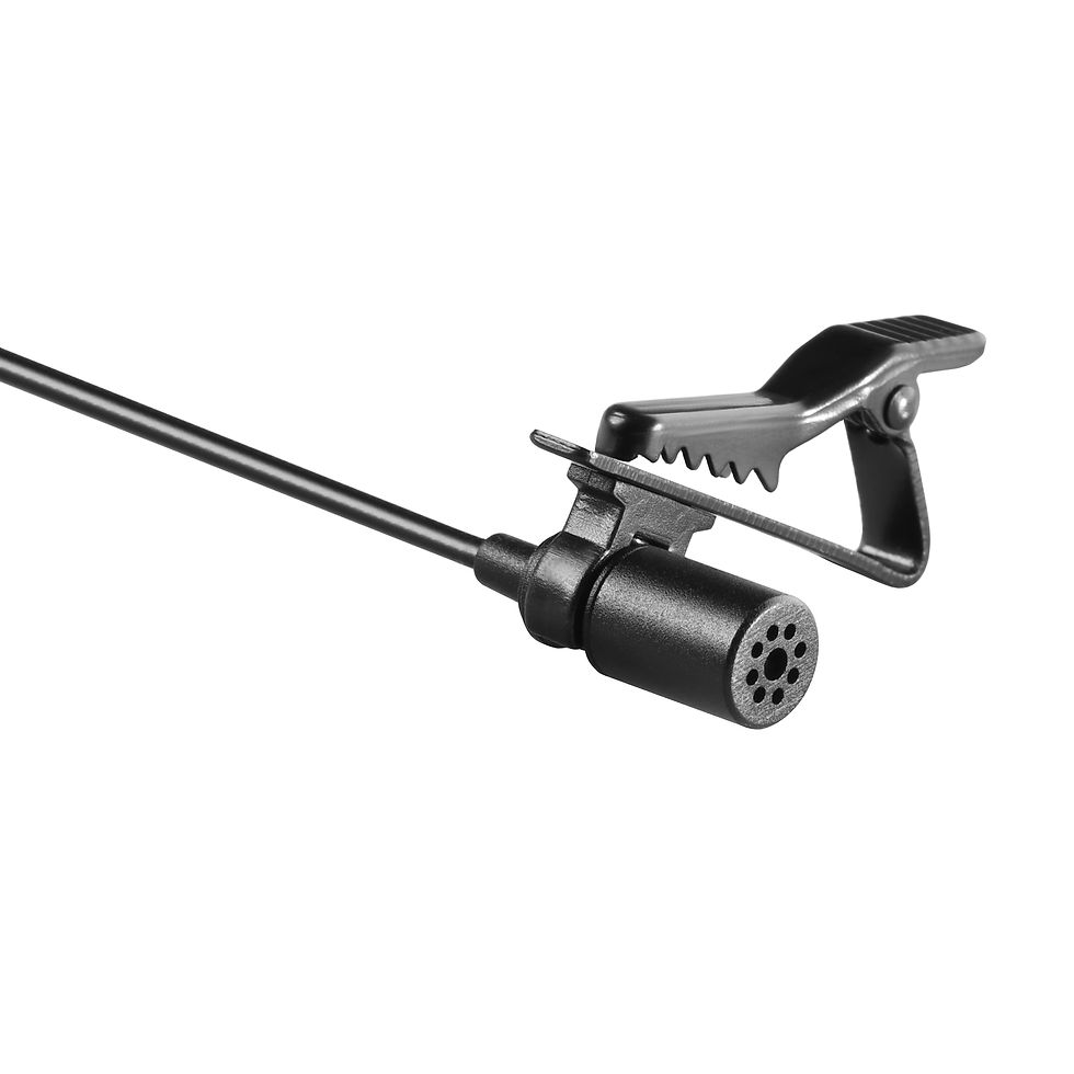 Thumbnail: Lavalier microphone with omnidirectional characteristic