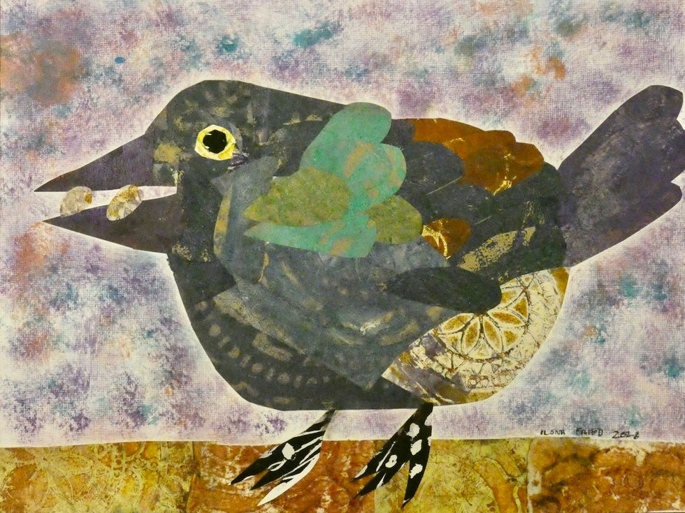 Grackle Collage