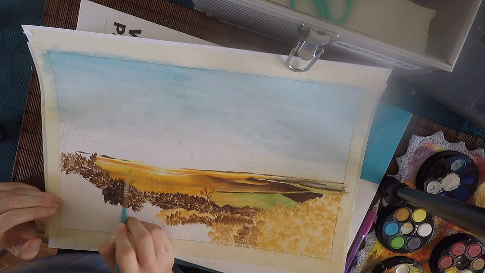 Thumbnail: Realistic Landscape Painting