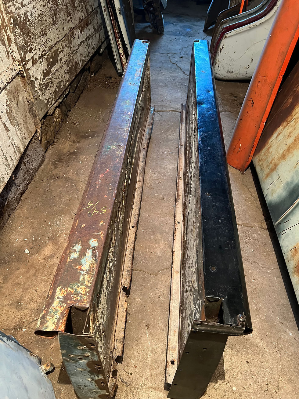 Thumbnail: 1954-55.5 Chevy/ GMC Short Bedsides (Pair)