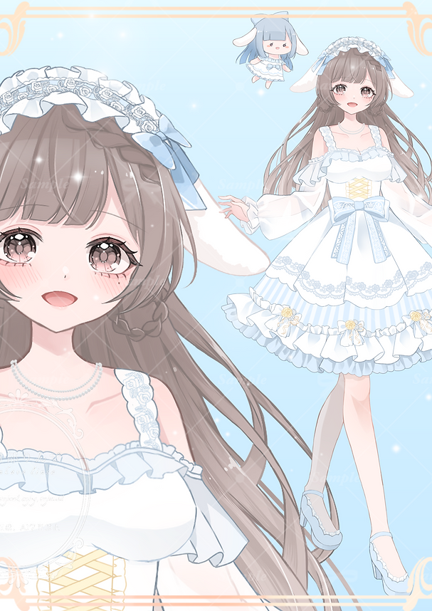 美月ユキノ様
白ロリィタ新衣装
