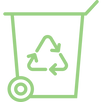 Recycling dustbin