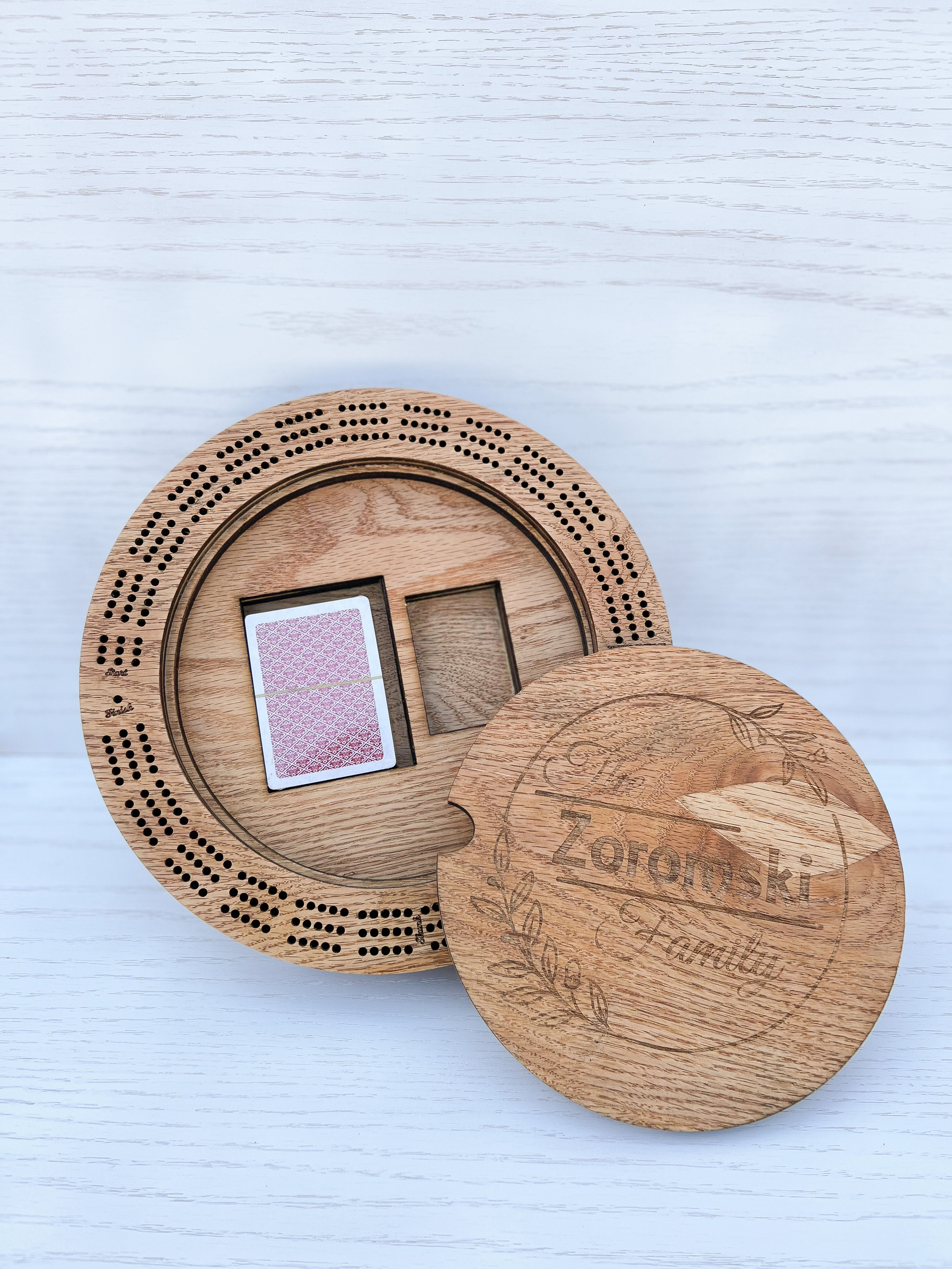 Customized Cribbage Board